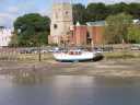 Careened Boat